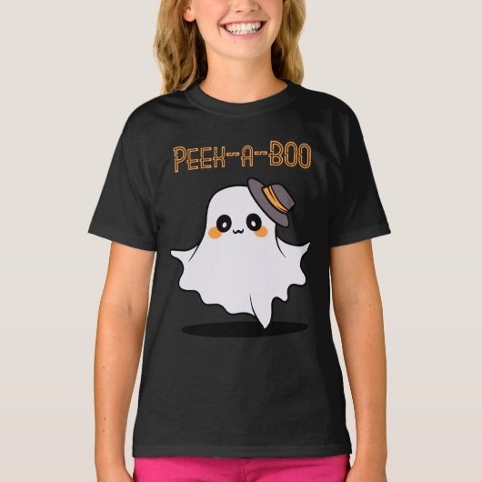 Piep een Boo Ghost T-shirt (Voorkant)