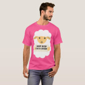 Piep, ik ben een schaap t-shirt (Voorkant volledig)
