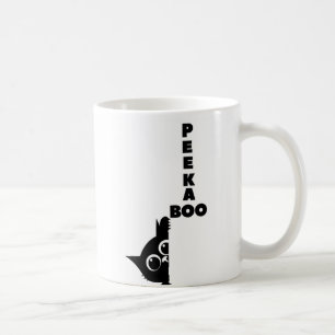 Piep Kabouter Zwarte Kat   Mooie Minimalistische K Koffiemok
