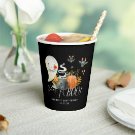 Piep-Kijk | Kleine Geest Halloween Baby Shower Papieren Bekers
