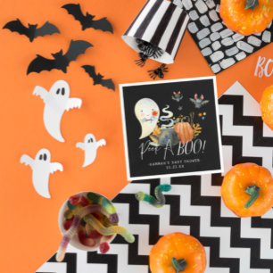 Piep-Kijk Kleine Geest Halloween Baby Shower Servet
