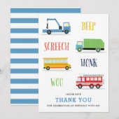 Piep Krats Woe Verjaardag kaart voor kinderen beda (Voorkant / Achterkant)