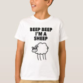 Piep piep ik ben een schaap-schaap-schaafje t-shirt (Voorkant)