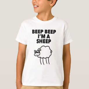 Piep piep ik ben een schaap-schaap-schaafje t-shirt