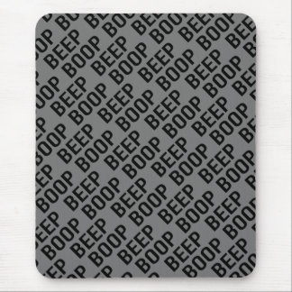 Piepboop, ben je een robot? -Muismat Muismat