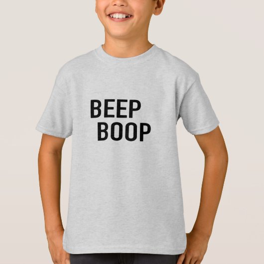 Piepboop, ben je een robot? -Shirts T-shirt (Voorkant)