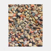 Piepels kleurige textuur fleece deken (Voorkant)
