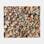 Piepels kleurige textuur fleece deken (Voorkant (Horizontaal))