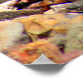 Piepels kleurige textuur poster (Hoek)