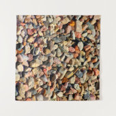 Piepels kleurige textuur wandkleed (Voorkant (horizontaal))