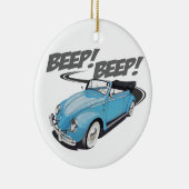 piepen gaat de auto halen keramisch ornament (Rechts)