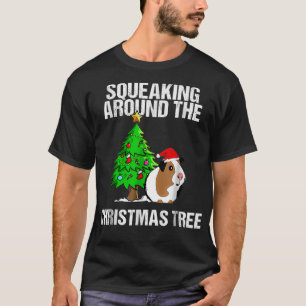 Piepen rond Kerstboom Guinee Varken Christus T-shirt
