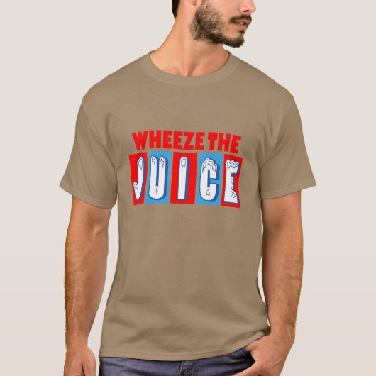 Piepend het sap Grappige Encino Man T-shirt (Voorkant)