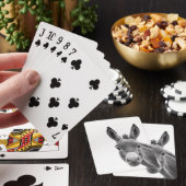 Piepende Ezel Schattig Pokerkaarten (Insitu)