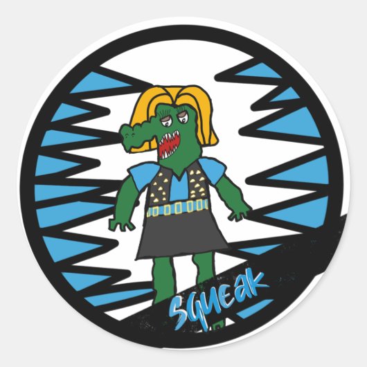 Piepende Sticker (Voorkant)