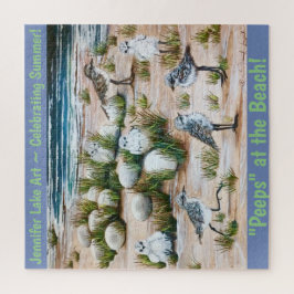 Piepjes op de keizerpuzzel legpuzzel