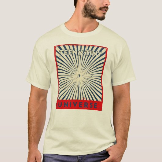piepklein universum t-shirt (Voorkant)