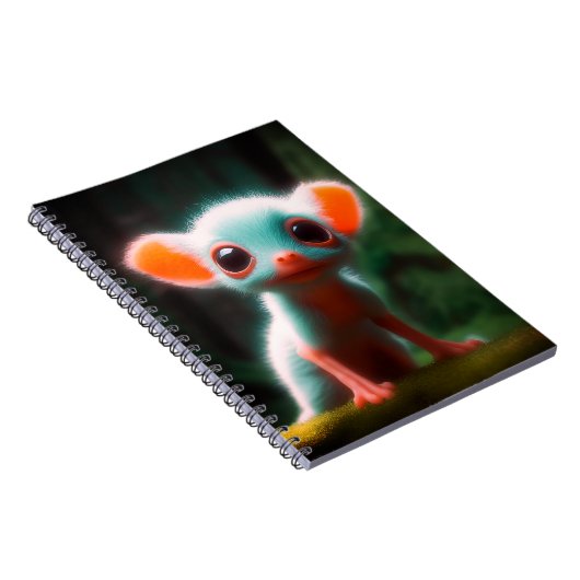 piepklein wezen notitieboek (Rechterzijde)