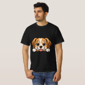 Piepkuiken Hond T-shirt (Voorkant volledig)