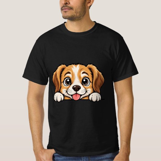 Piepkuiken Hond T-shirt (Voorkant)