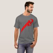 Piepleiding - Premium kabelnetje T-shirt (Voorkant volledig)