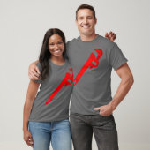 Piepleiding - Premium kabelnetje T-shirt (Unisex)