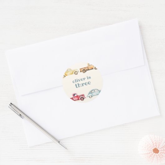 Piepppiep Piep Verjaardag Sticker (Envelop)