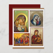 Piepspictogram voor feestkaarten feestdagenkaart (Voorkant / Achterkant)