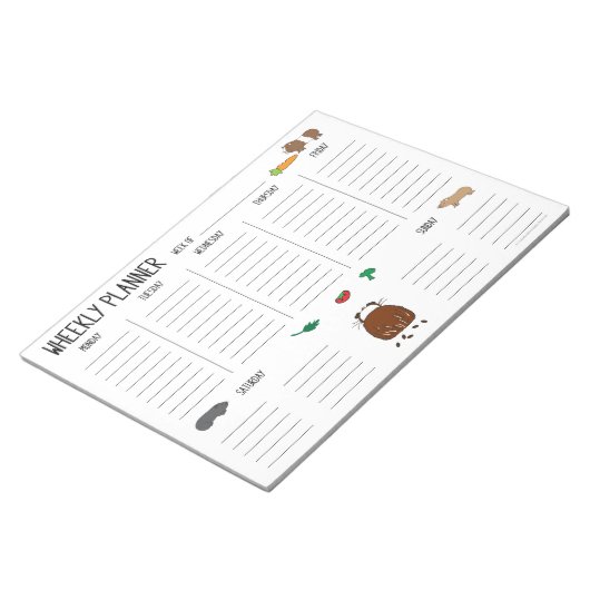 Piepspier (wekelijks) van Guinee Notitieblok (Schuin)