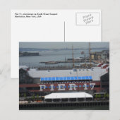 Pier 17 South Street Seaport Manhattan Briefkaart  (Voorkant / Achterkant)