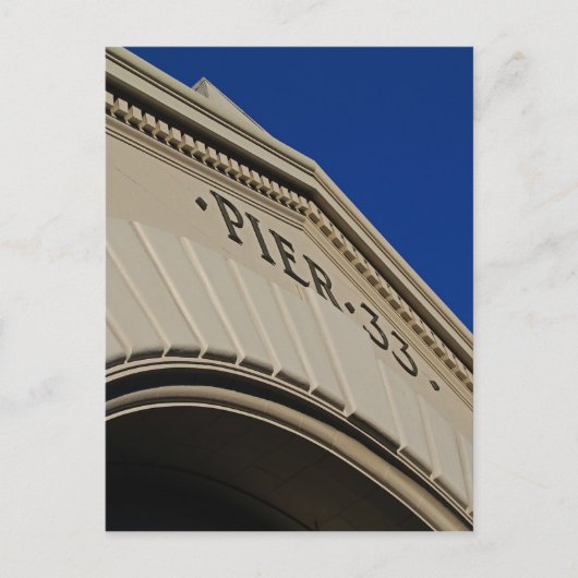 pier 33 briefkaart (Voorkant)