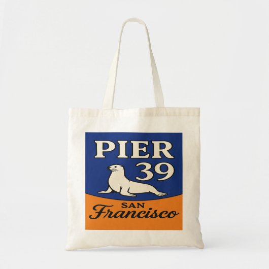 Pier 39 Canvas tas (Voorkant)