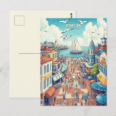 Pier 39 San Francisco Briefkaart (Voorkant / Achterkant)