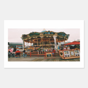 Pier 39 San Francisco, California Carousel Sticker