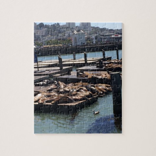Pier 39 San Francisco California Legpuzzel (Verticaal)