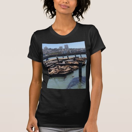 Pier 39 San Francisco California T-shirt (Voorkant)