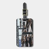 Pier 39 Zee leeuwen Bagagelabel (Voorkant verticaal)