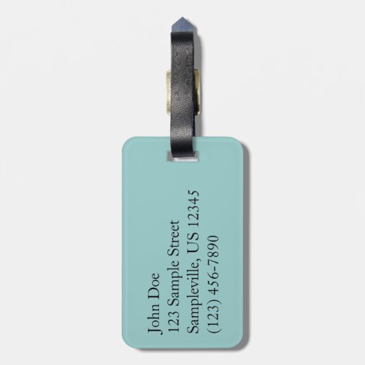 Pier 39 Zee leeuwen Bagagelabel (Achterkant verticaal)