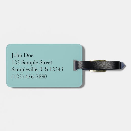 Pier 39 Zee leeuwen Bagagelabel (Achterkant horizontaal)