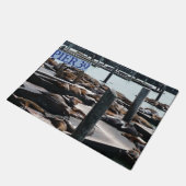 Pier 39 Zee leeuwen Deurmat (Schuin)