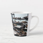 Pier 39 Zee leeuwen Latte Mok (Rechts)