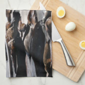 Pier 39 Zee leeuwen Theedoek (Quarter Fold)