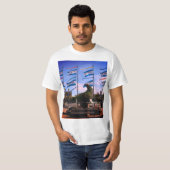 Pier 39 Zee Lion Statue #1-2 T-shirt (Voorkant volledig)