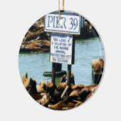Pier 39 Zee Lions Ornament (Links)