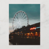 Pier 57, Seattle, Verenigde Staten Feestdagenkaart (Voorkant)