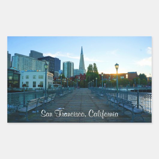 Pier 7, San Francisco #9-2 Sticker (Voorkant)