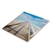 Pier aan de boulevard tegeltje (Zijkant)