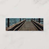 Pier Bladwijzer Mini Visitekaartje (Achterkant)