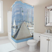 Pier Douchegordijn (In situ)