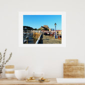 Pier en kasteel op Gorey Jersey Poster (Keuken)